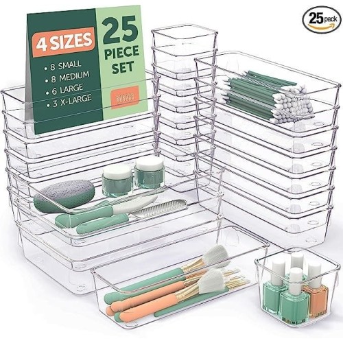 25pcs Set Drawer Organizers 25pcs Set Drawer Organizers