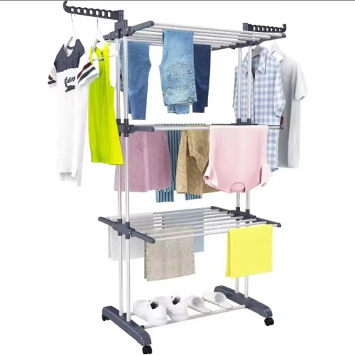 3-Layer Portable Cloth Drying Rack 3-Layer Portable Cloth Drying Rack