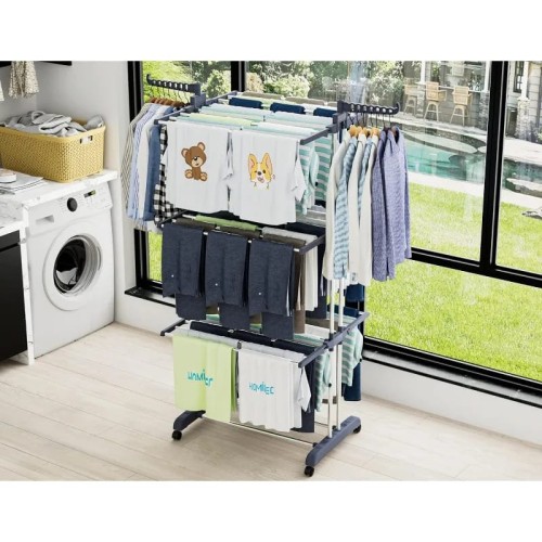 3-Layer Portable Cloth Drying Rack 3-Layer Portable Cloth Drying Rack