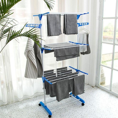 3-Layer Portable Cloth Drying Rack 3-Layer Portable Cloth Drying Rack