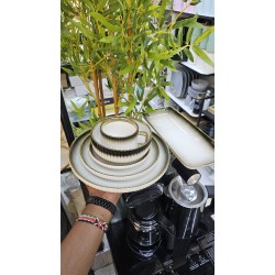 32pcs Gold Realm Dinner Set