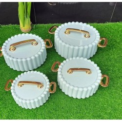 4pcs Insulated Turkish Hotpot Set