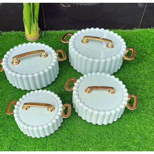 4pcs Insulated Turkish Hotpot Set 4pcs Insulated Turkish Hotpot Set