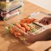 4pcs Transparent Sealed Refrigerator Food Container Set 4pcs Transparent Sealed Refrigerator Food Container Set