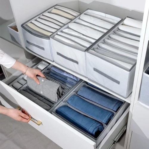 8 Grid Jeans Compartment Storage Box