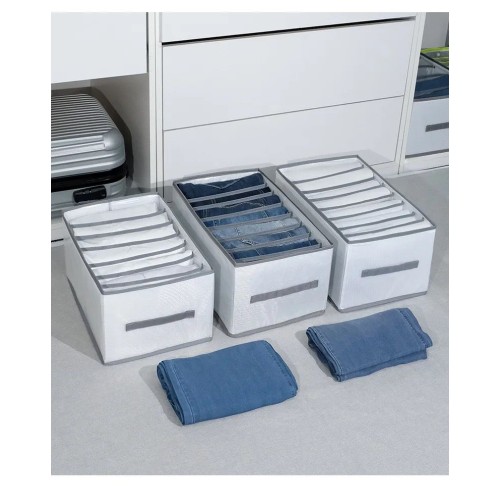 8 Grid Jeans Compartment Storage Box