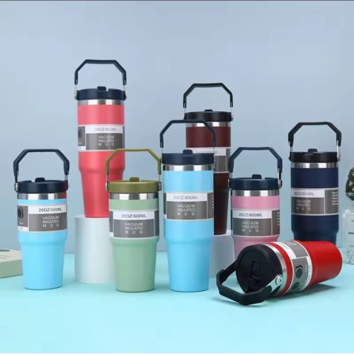890ml Thermal Coffee Cup with Handle – Hot & Cold Vacuum Flask 890ml Thermal Coffee Cup with Handle – Hot & Cold Vacuum Flask