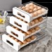 Acrylic Egg Storage Box – Double Layered, Stackable Egg Tray