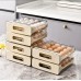 Acrylic Egg Storage Box – Double Layered, Stackable Egg Tray