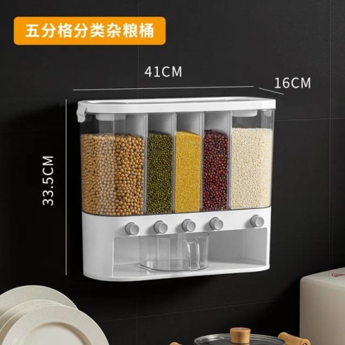 Acrylic Rice/Cereal Dispenser Acrylic Rice/Cereal Dispenser