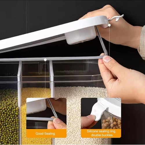 Acrylic Rice/Cereal Dispenser Acrylic Rice/Cereal Dispenser