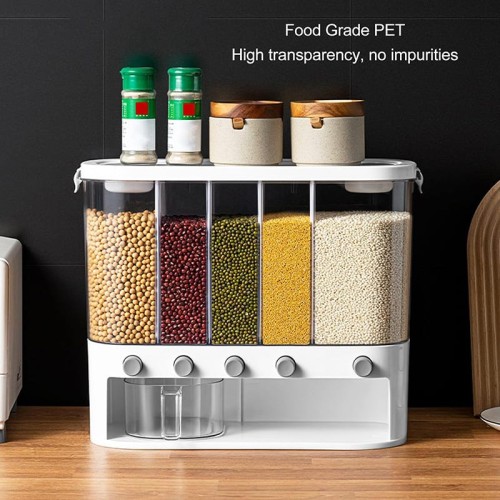 Acrylic Rice/Cereal Dispenser Acrylic Rice/Cereal Dispenser