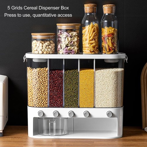 Acrylic Rice/Cereal Dispenser Acrylic Rice/Cereal Dispenser
