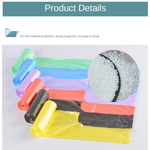 Assorted Colour Trash Bags