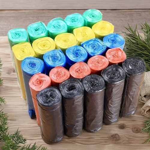 Assorted Colour Trash Bags