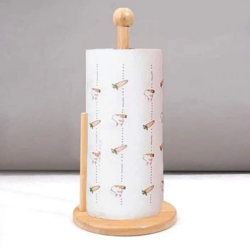 Bamboo Paper Towel Holder Bamboo Paper Towel Holder
