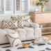 Boho Throw Pillow Covers with Tassels