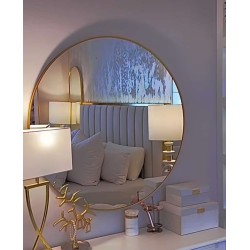 Contemporary Round Mirror