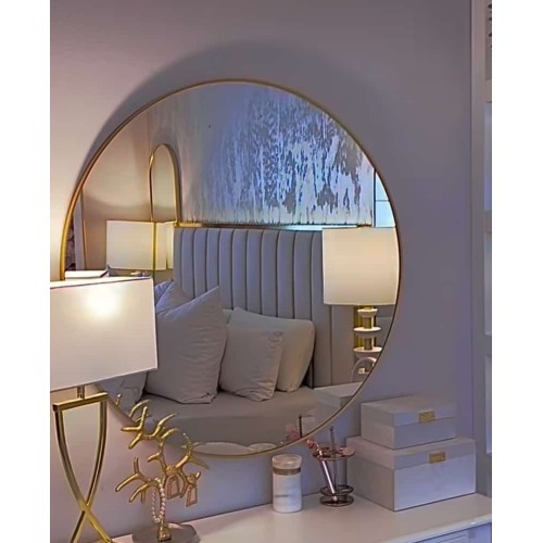 Contemporary Round Mirror