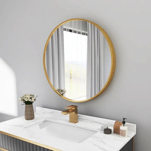Contemporary Round Mirror