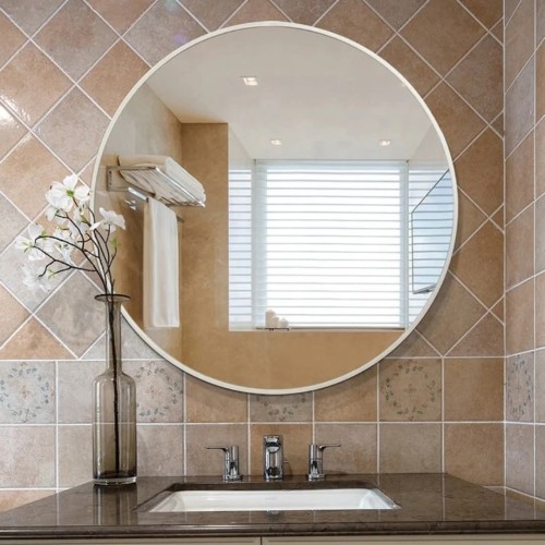 Contemporary Round Mirror