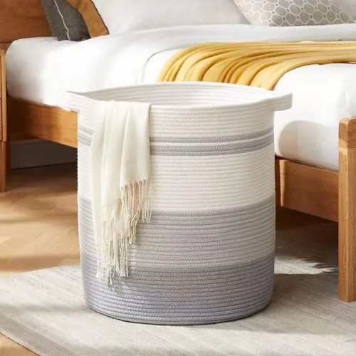 Cotton Rope Basket Cotton Rope Basket