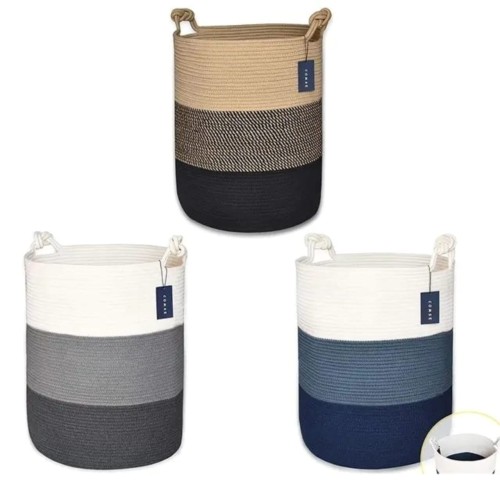 Cotton Rope Basket Cotton Rope Basket