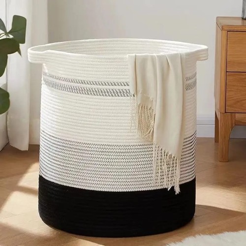 Cotton Rope Basket Cotton Rope Basket