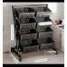 Multi-Functional Steel Vegetable & Fruit Rack with Wheels Multi-Functional Steel Vegetable & Fruit Rack with Wheels