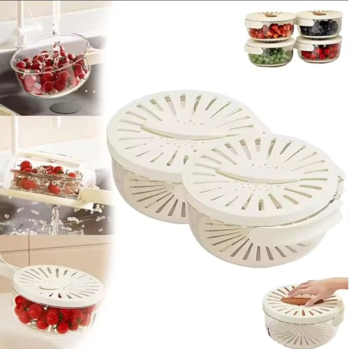 Food Storage & Drainer Container Food Storage & Drainer Container