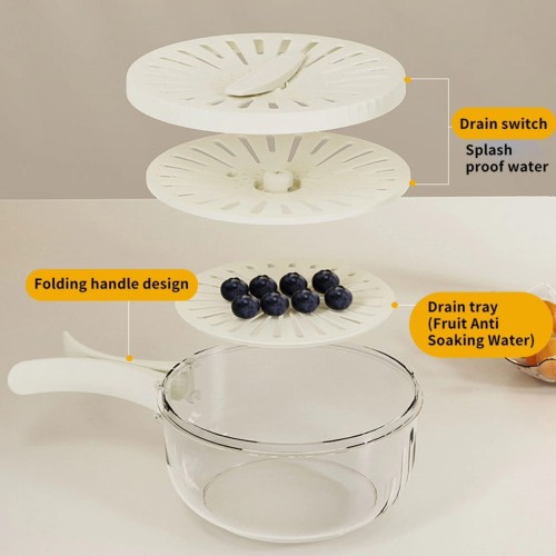 Food Storage & Drainer Container Food Storage & Drainer Container