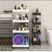 4-Layer Multipurpose Storage Rack with Wheels