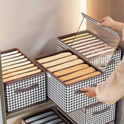 7-Grid Wardrobe Clothes Organizer