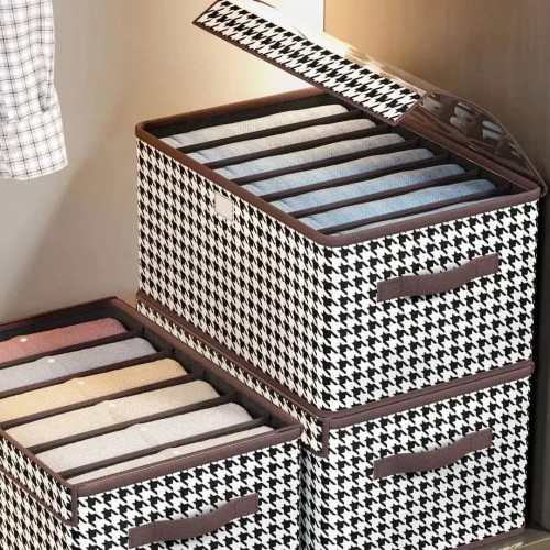 7-Grid Wardrobe Clothes Organizer