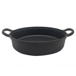 Preseasoned Cast Iron Cookware Set – 12 Pieces