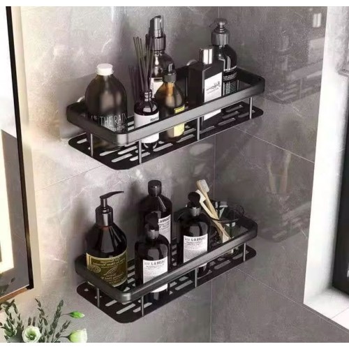 2pcs Aluminum Alloy Rectangular Shelf
