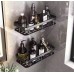 2pcs Aluminum Alloy Rectangular Shelf