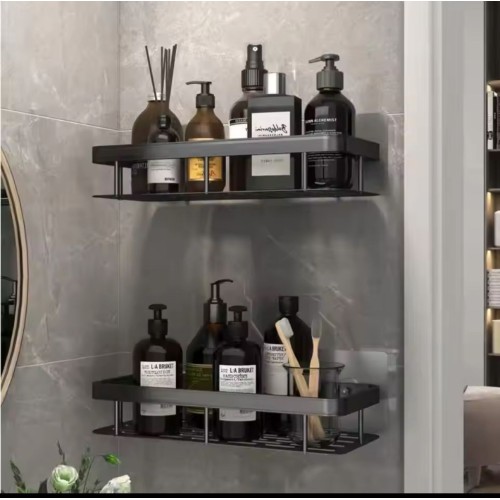 2pcs Aluminum Alloy Rectangular Shelf