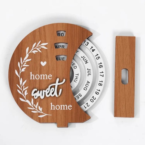 Wooden Perpetual Calendar