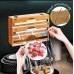Bamboo Wrap Dispenser with Cutter – 3 Layer Bamboo Wrap Dispenser with Cutter – 3 Layer