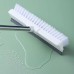 2 in 1 Floor Brush Scrubber – Long Handle & Squeegee
