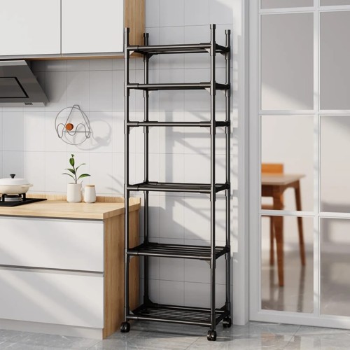 Multipurpose Kitchen Storage Rack with Wheels Multipurpose Kitchen Storage Rack with Wheels