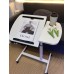 Adjustable Overbed Laptop Table with Wheels Adjustable Overbed Laptop Table with Wheels