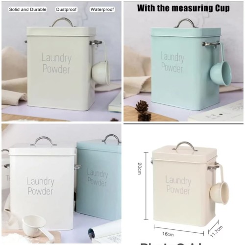 Laundry Powder Tin Laundry Powder Tin