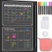 2pcs Magnetic Monthly & Weekly Fridge Planner Set