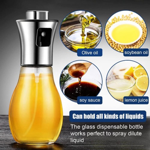 Oil Spray Bottle – 200ml Kitchen Cooking Tool Oil Spray Bottle – 200ml Kitchen Cooking Tool