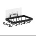 Wall-Mounted Stainless Steel Soap Dish – Black