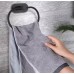 Self-Adhesive Towel Ring – Black & Silver Self-Adhesive Towel Ring – Black & Silver
