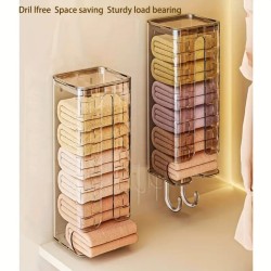 Wall-Mounted Socks & Underwear Storage Box Wall-Mounted Socks & Underwear Storage Box