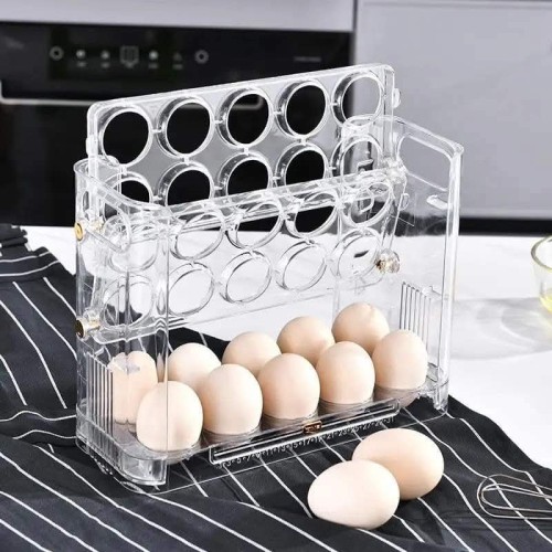 Auto-Flip Fridge Egg Storage Box Auto-Flip Fridge Egg Storage Box